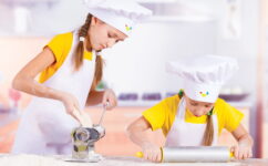 Kids at work